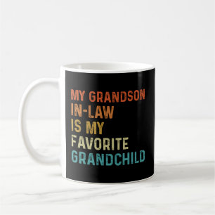 Mug Mon Petit-Fils En Droit Est Mon Petit-Enfant Préfé