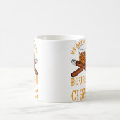 Mug Mon plan d'anniversaire Bourbon et cigare (Centre)
