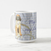 Mug Mon plan de leçon sur la Hound afghane (Devant gauche)