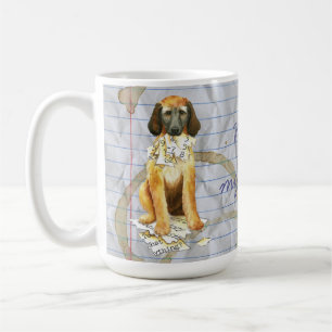 Mug Mon plan de leçon sur la Hound afghane
