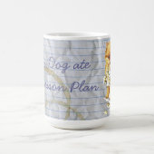 Mug Mon plan de leçons de Poméranie a mangé mon plan (Centre)