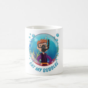 Mug mon plongeur de bulles