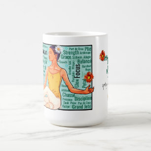 Mug Mon point de vue – Nuage de mots Ballet Girl Art