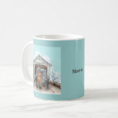 Mug Mon Pont Couvert Amish (Devant gauche)
