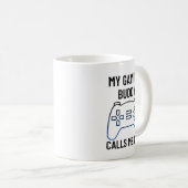 Mug Mon pote de jeu m'appelle papa (Devant droit)