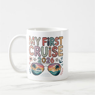 Mug Mon Premier Croisière 2026, Première Vacances en C