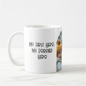 Mug Mon premier héros Mon toujours héros cite (Gauche)