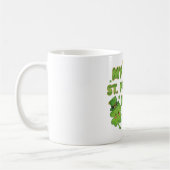 Mug Mon premier jour de la Saint-Patrick | Joli trèfle (Gauche)