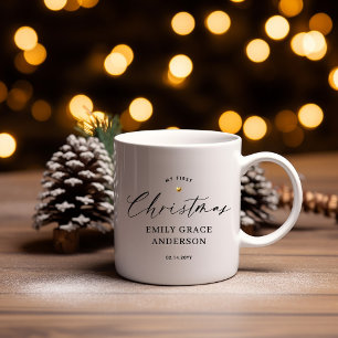 Mug Mon premier Noël Cadeau personnalisé pour bébé