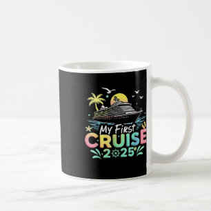 Mug Mon premier voyage en croisière 2025 Vacances bate