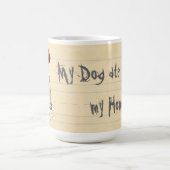 Mug Mon PRG a mangé ma confiture de café à la maison (Centre)