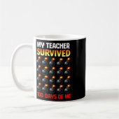 Mug Mon professeur a survécu 100 jours de mon jeu vidé (Gauche)