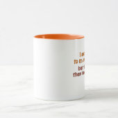 Mug Mon propre petit monde (Centre)