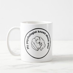 Mug Mon psychologue sait vous ! humour freud