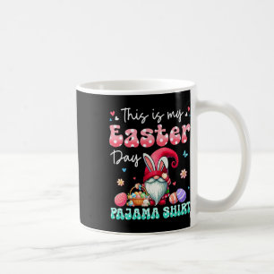 Mug Mon Pyjama de Pâques Chemise Flore Bunny Gnome Cha