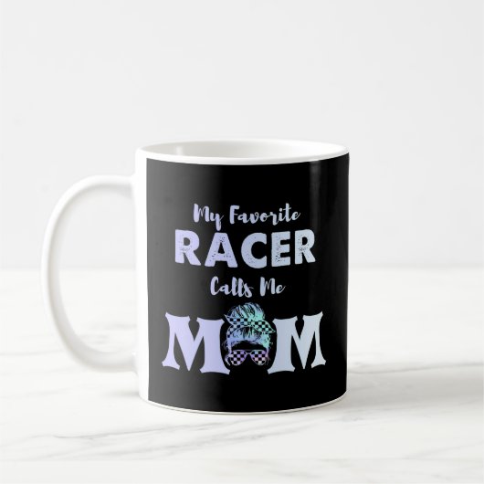 Mug Mon Racer Favori M'Appelle Maman (Gauche)