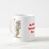 Mug Mon régime de retraite 401K (Devant gauche)