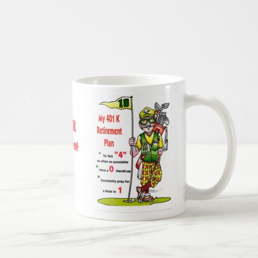 Mug Mon régime de retraite 401K (Droite)