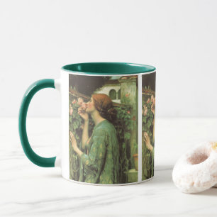 Mug Mon Rose doux, ou Âme du Rose par Waterhouse