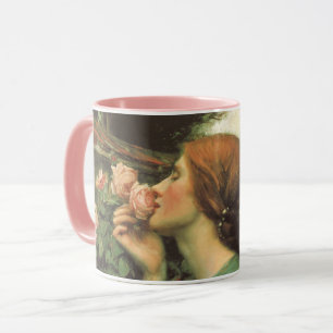 Mug Mon Rose doux, ou Âme du Rose par Waterhouse
