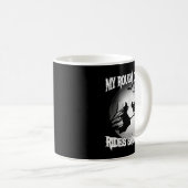 Mug Mon Rough Collie monte tiré Halloween (Devant droit)