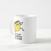 Mug Mon Runnet De Coupe Tout Sur Un Amusant Jeu De Bib (Devant gauche)