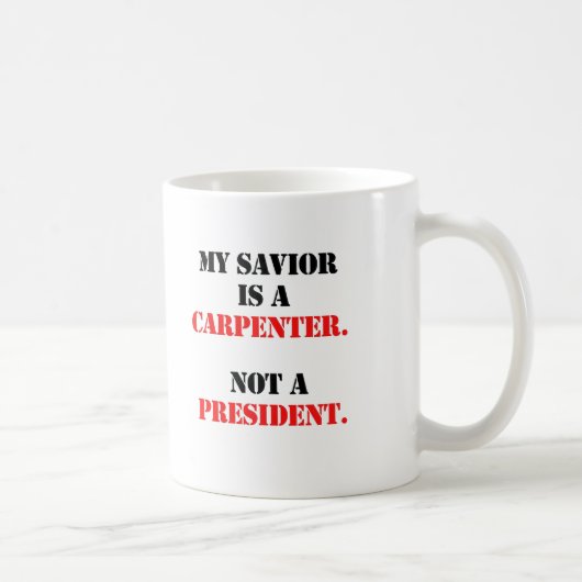 Mug Mon sauveur est un charpentier (Droite)
