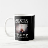 Mug Mon Sauveur Trump Est-Il Mon Président 1 (Gauche)