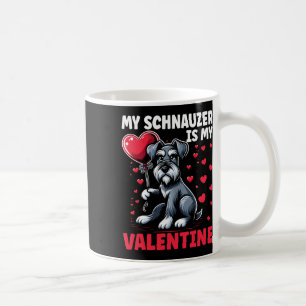 Mug Mon Schnauzer est mon Valentin Saint-Valentin Chie