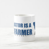 Mug Mon sénateur est un fermier pur (Centre)