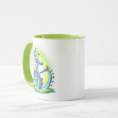 Mug MON SERPENT DE MER par Jeff Willis Art (Devant gauche)