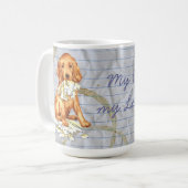 Mug Mon Setter irlandais a mangé mon plan de leçon (Devant gauche)