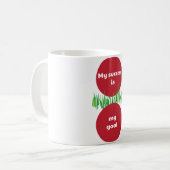 Mug Mon succès est mon objectif EN (Devant gauche)