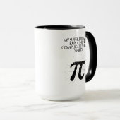 Mug Mon super-pouvoir Expliquer simplement des maths c (Devant droit)