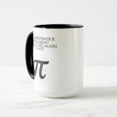 Mug Mon super-pouvoir Expliquer simplement des maths c (Devant gauche)