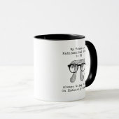 Mug Mon symbole préféré : Pi continue à l'infini (Devant droit)