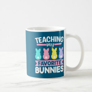 Mug Mon T-shirt Pâques Enseignant Lapin Enseignement F