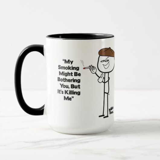Mug Mon tabagisme pourrait vous déranger (Gauche)