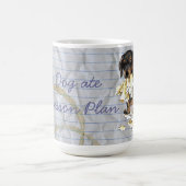 Mug Mon teckel a mangé mon plan de cours (Centre)