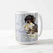 Mug Mon teckel a mangé mon plan de cours (Devant droit)