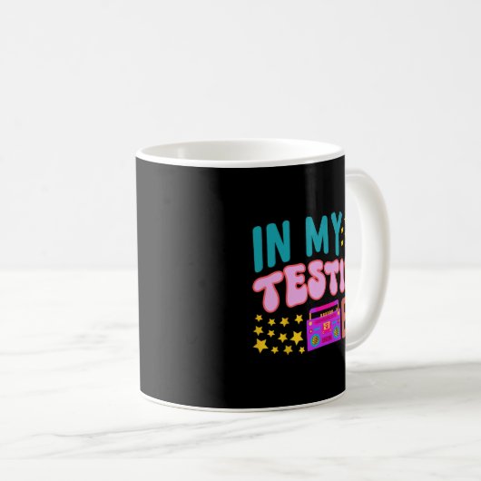 Mug Mon test Era School Enseignant Test Super (Devant droit)