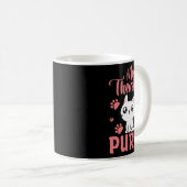 Mug Mon Thérapeute Ronronne _2  (Devant droit)