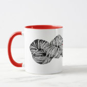 Mug Mon travail commence à interférer avec mon crochet (Gauche)