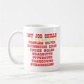 Mug Mon travail Compétences Problème Le Solveur Lance (Gauche)