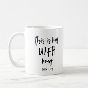 Mug Mon travail depuis la boue domestique   Script mod
