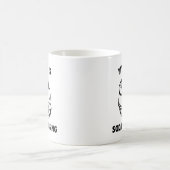 Mug Mon Travail Est La Presse Soda (Centre)