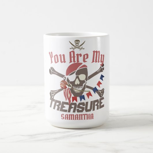 Mug Mon trésor | International Talk Like a Pirate day (Centre)