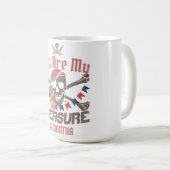 Mug Mon trésor | International Talk Like a Pirate day (Devant droit)
