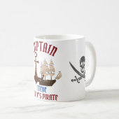 Mug Mon trésor | International Talk Like a Pirate day (Devant droit)