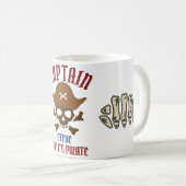 Mug Mon trésor | International Talk Like a Pirate day (Devant droit)